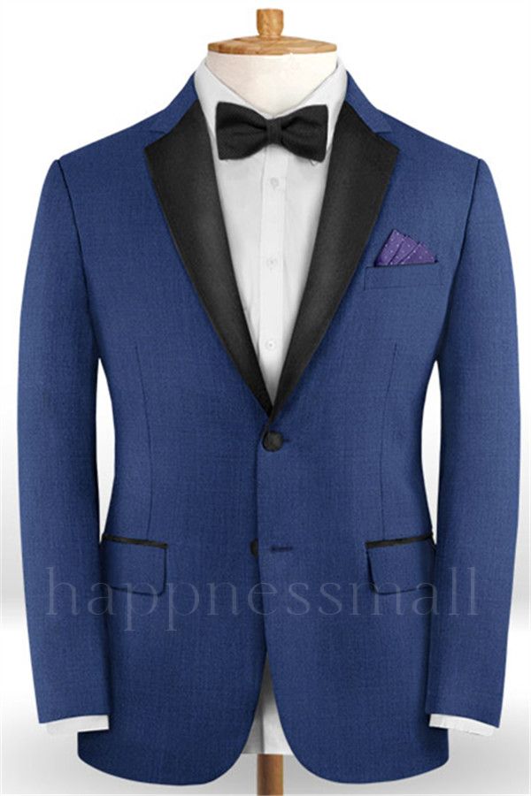Osiris New Arrival Royal Blue Men Suits for Business | Two Pieces Slim Fit Prom Man Blazer
