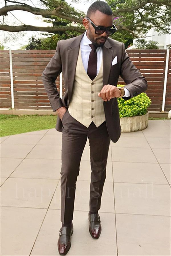 Neville Slim Fit Bespoke Formal Men Suits For Business Or Prom