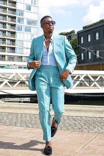 Cassian Stylish Slim Fit Peaked Lapel Prom Outfits for Men