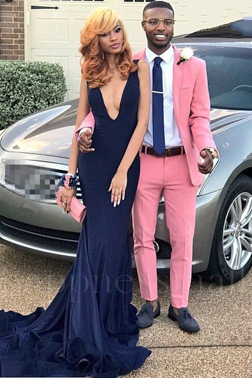 Jethro Candy Pink Shawl Lapel Bespoke Two Piece Men Suit