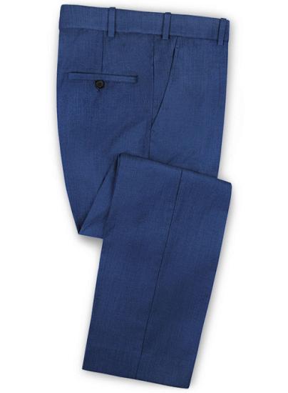 Blue Prom Suits | Fashion Two Pieces Men Suits_4