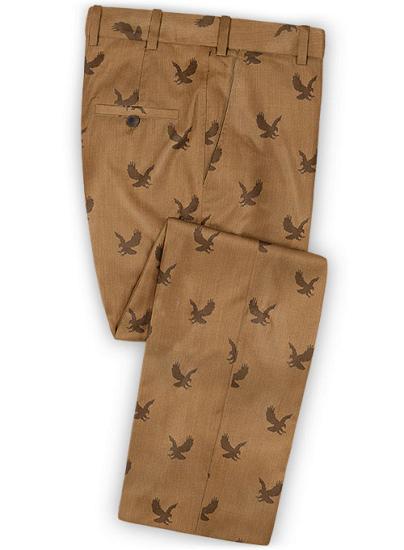 Custome Brown Notched Lapel Two Pieces Prom Suits Online | Happnessmall_3