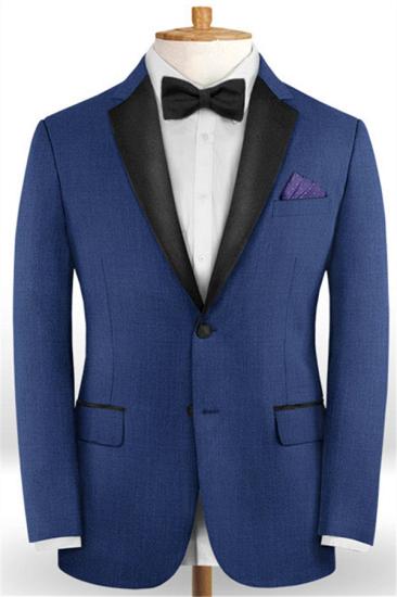 Osiris New Arrival Royal Blue Men Suits for Business | Two Pieces Slim Fit Prom Man Blazer_1