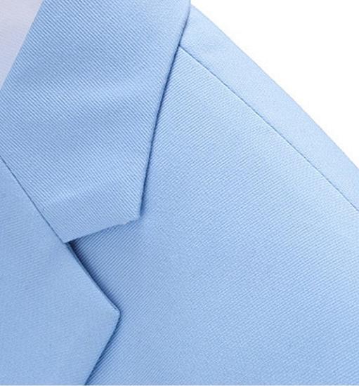 Wilder Classic Sky Blue Three Pieces Men Suits Online_5