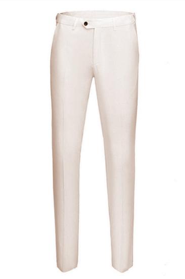 New Arrival  Fashion Nude Pink Slim Fit Shawl Lapel Wedding Suits Online_2