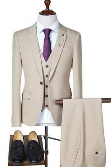 Gorgeous 3 Pieces Business Suit Men | Casual Slim Fit Social Blazer Pants Suit Set