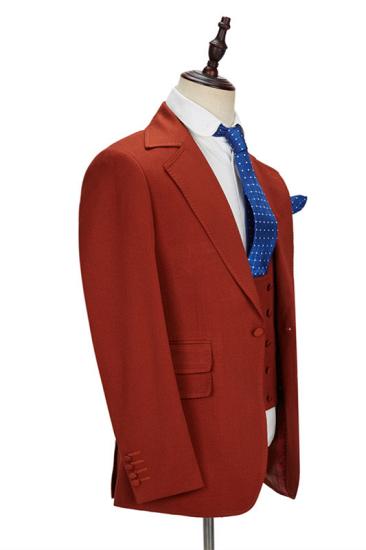 New Arrival Notched Lapel Best Fitted Men Suits_3