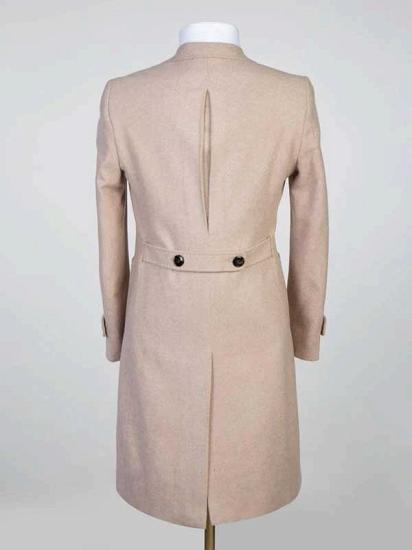 Men’s Wool Blend Long Coat_3