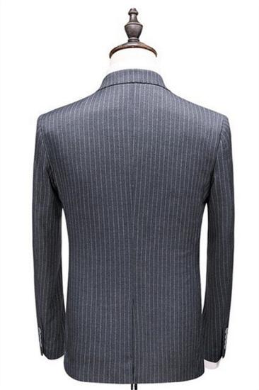 Popular Men Suits Vertical Stripe Smart Casual Suits | Slim Fit Suit 3 Piece For Business Wedding_2
