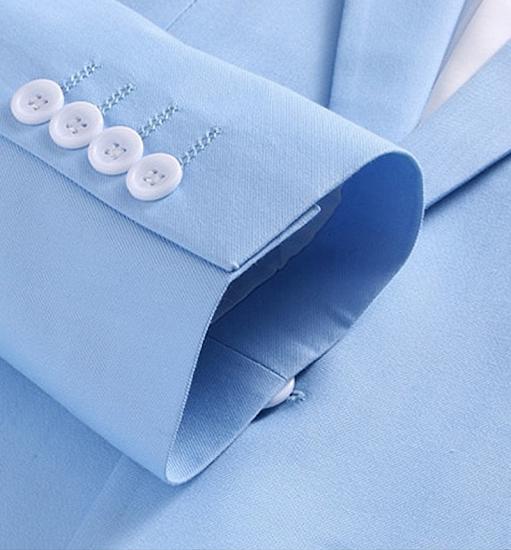 Wilder Classic Sky Blue Three Pieces Men Suits Online_6