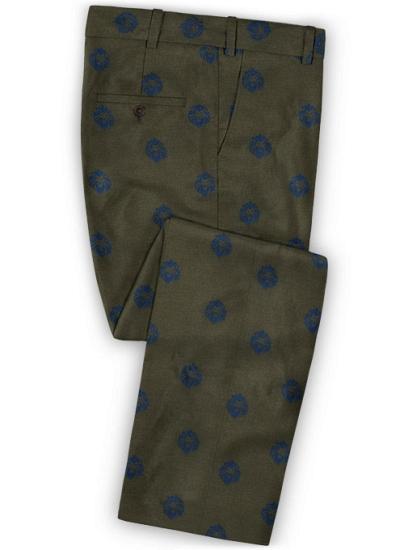 Chic Printed Prom Suits for Men |  Best Fitted Two Pieces Tuxedo Blazer_3