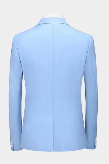 Wilder Classic Sky Blue Three Pieces Men Suits Online_2