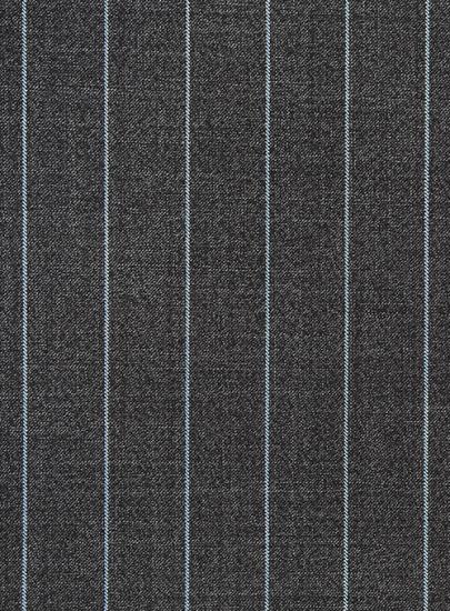 New Arrival Smoking Gray Men Suits For Business | Modern Striped Notch Lapel Tuxedo Online_4