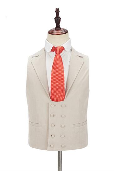 Latest Design Slim Fit Bespoke Notched Lapel Business Men Suits_4