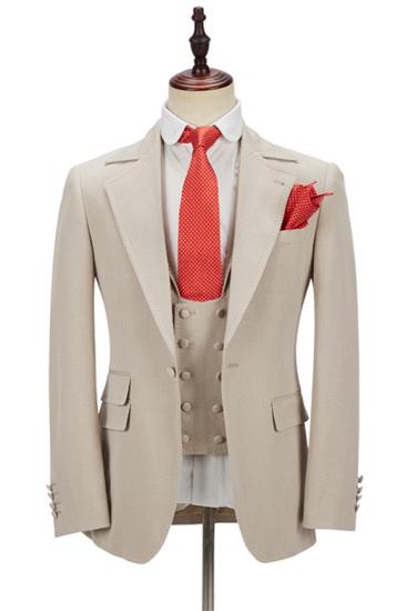 Latest Design Slim Fit Bespoke Notched Lapel Business Men Suits